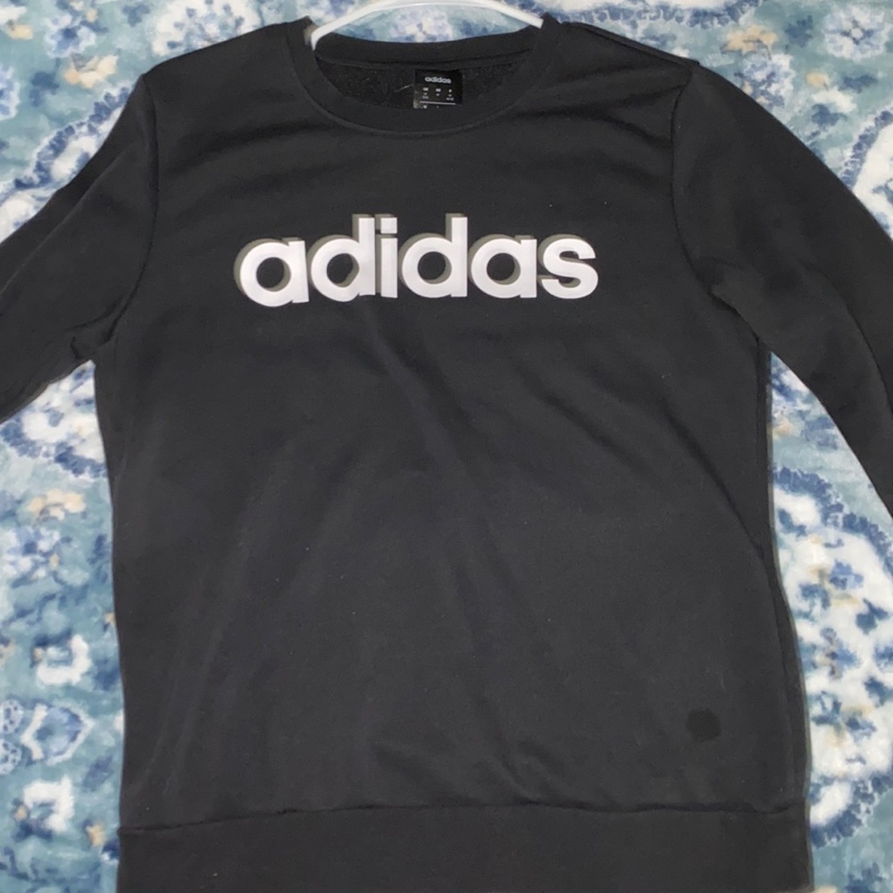 Adidas Black Crewneck
